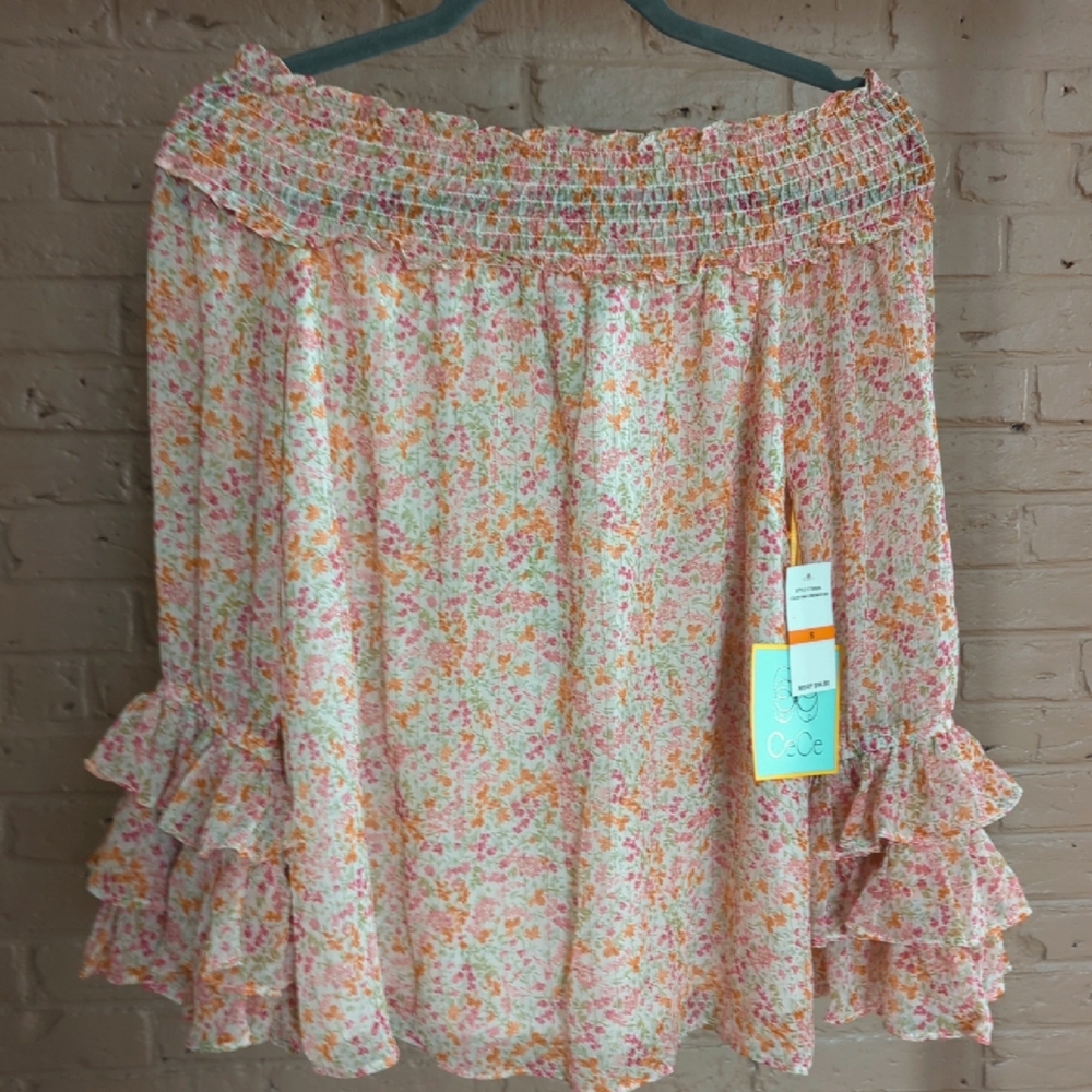 Cece Brand Off Shoulder Blouse